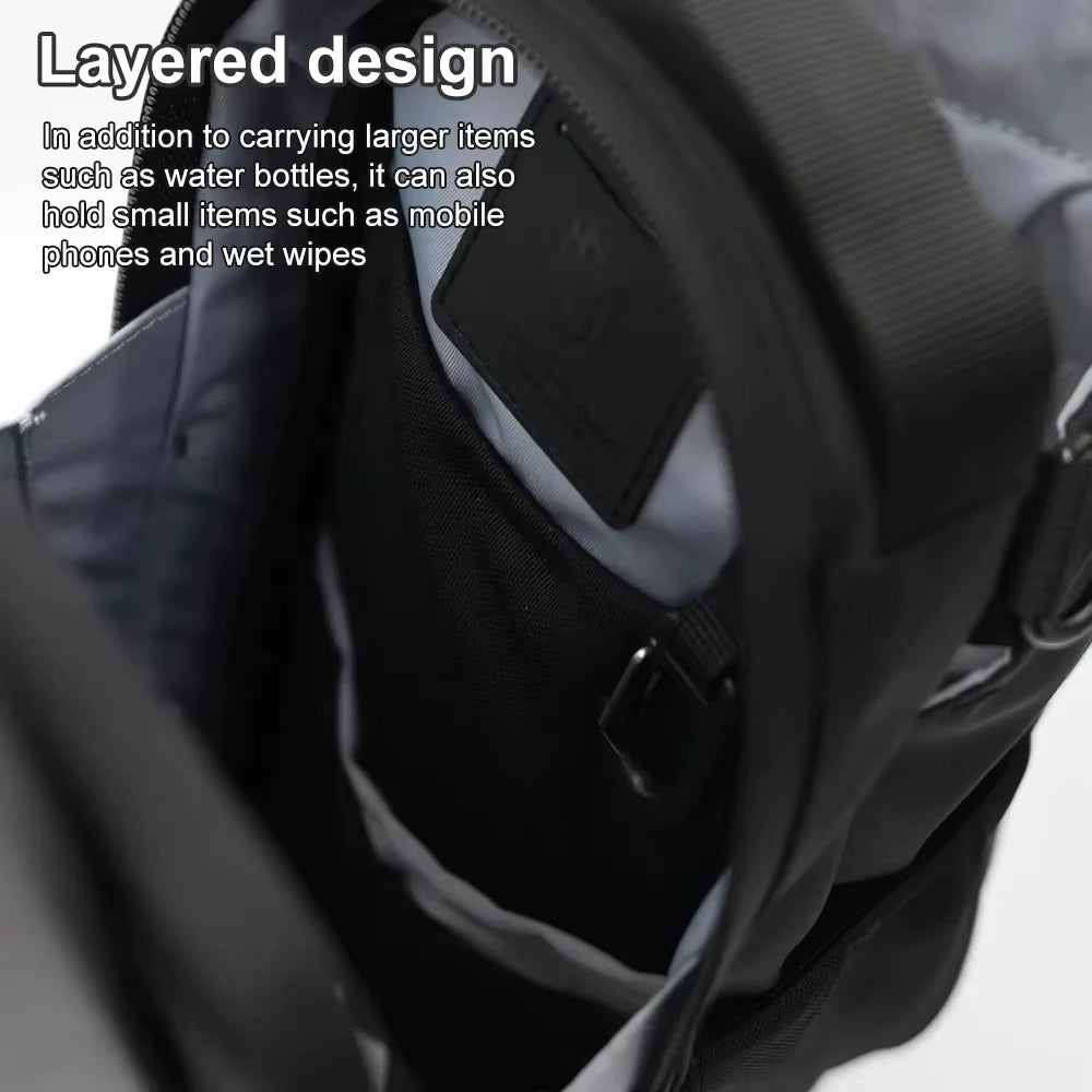 Magnetic Gym Bag Large Capacity Magnetic Carrier Bag with Phone Pocket Portable Gym Water Bottle Pouch Gym Accessories Organizer